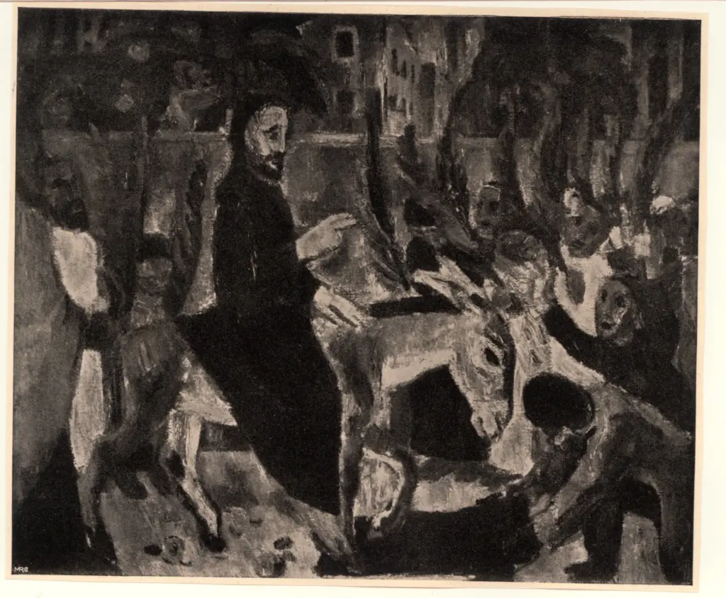 Anonimo , Caspar, Karl - sec. XX , fronte