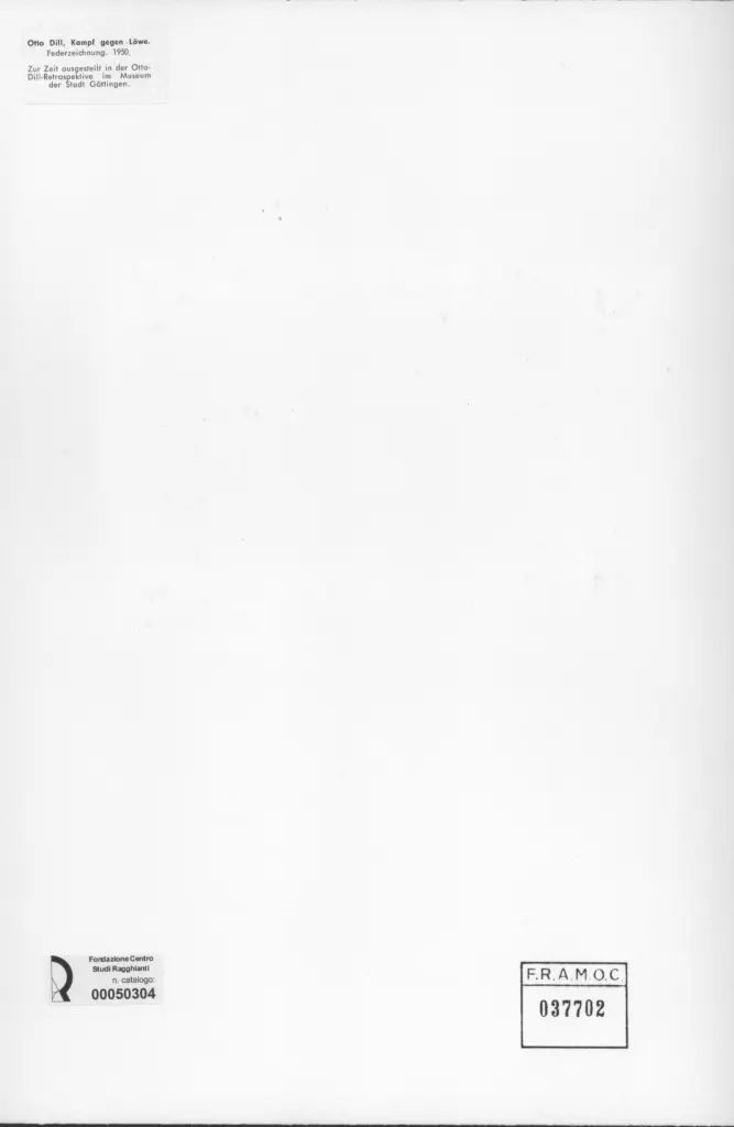 Anonimo , Dill, Otto - sec. XX , retro