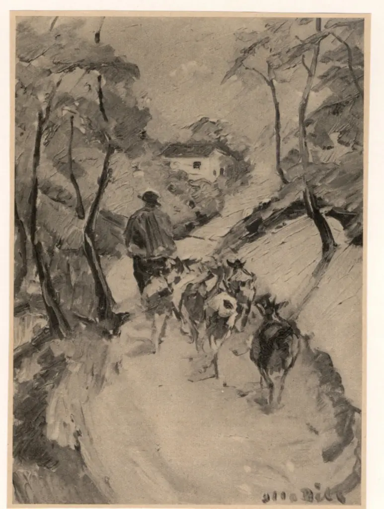 Dill, Otto , Hirte mit zeigen -