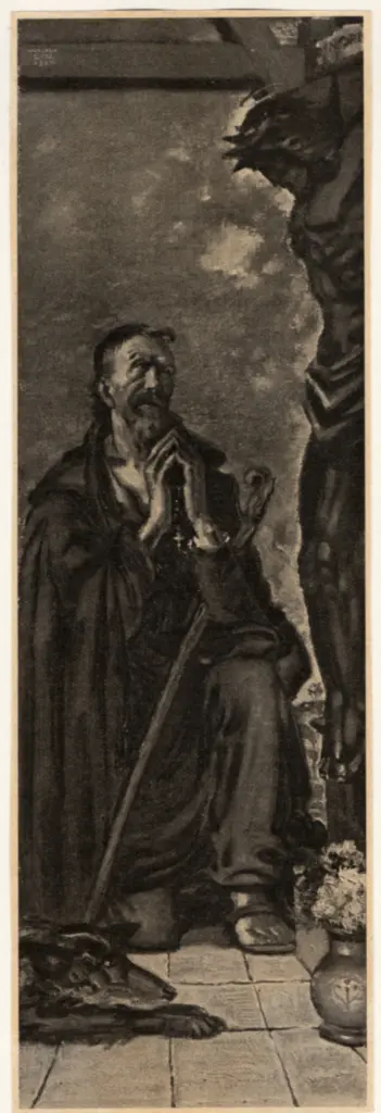 Anonimo , Ditz, Walter - sec. XX - Hirte , fronte