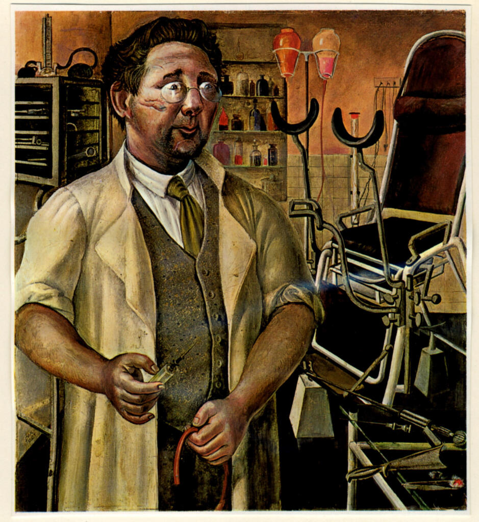 Dix, Otto , Ritratto del Dr. Hans Koch