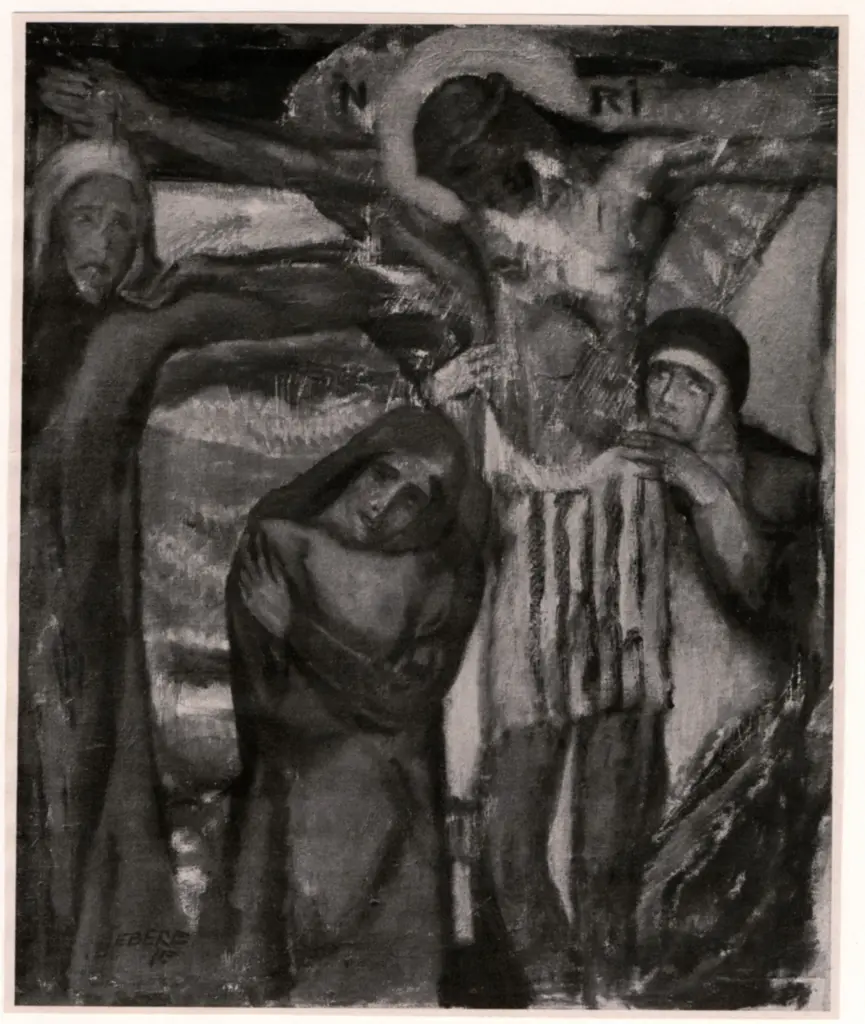 Eberz, Josef , Kreuzigung