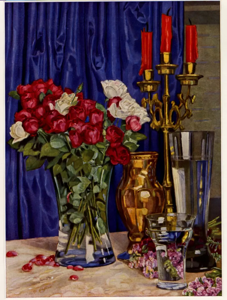 Eichler, Reinhold Max , Rosen - idylle -