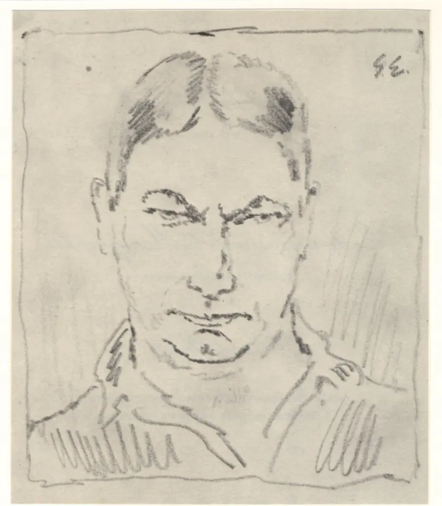 Einbeck, Georges , Ritratto di giovane uomo