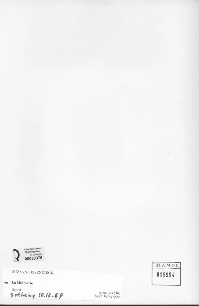 Anonimo , Eizendieck, Suzanne - sec. XX - La Midinette , retro