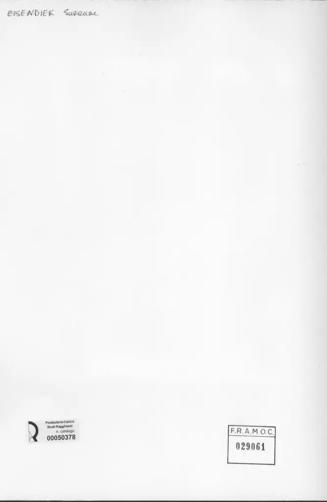 Anonimo , Eisendieck, Suzanne , retro