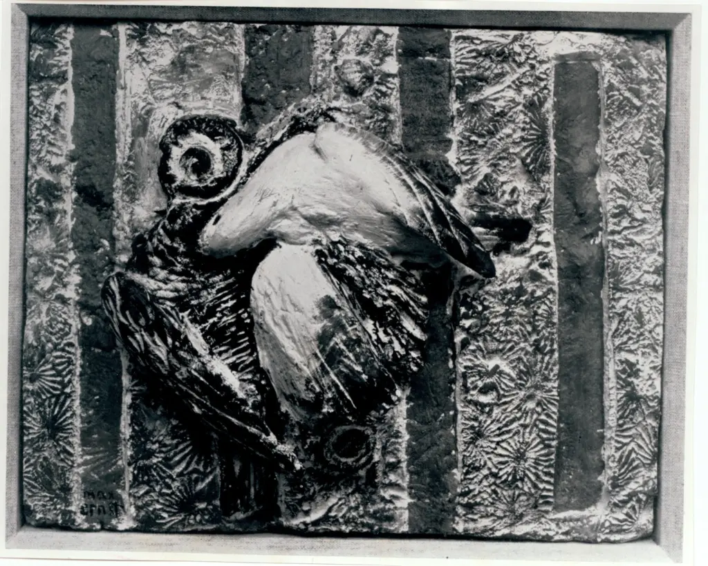 Ernst, Max , Two doves