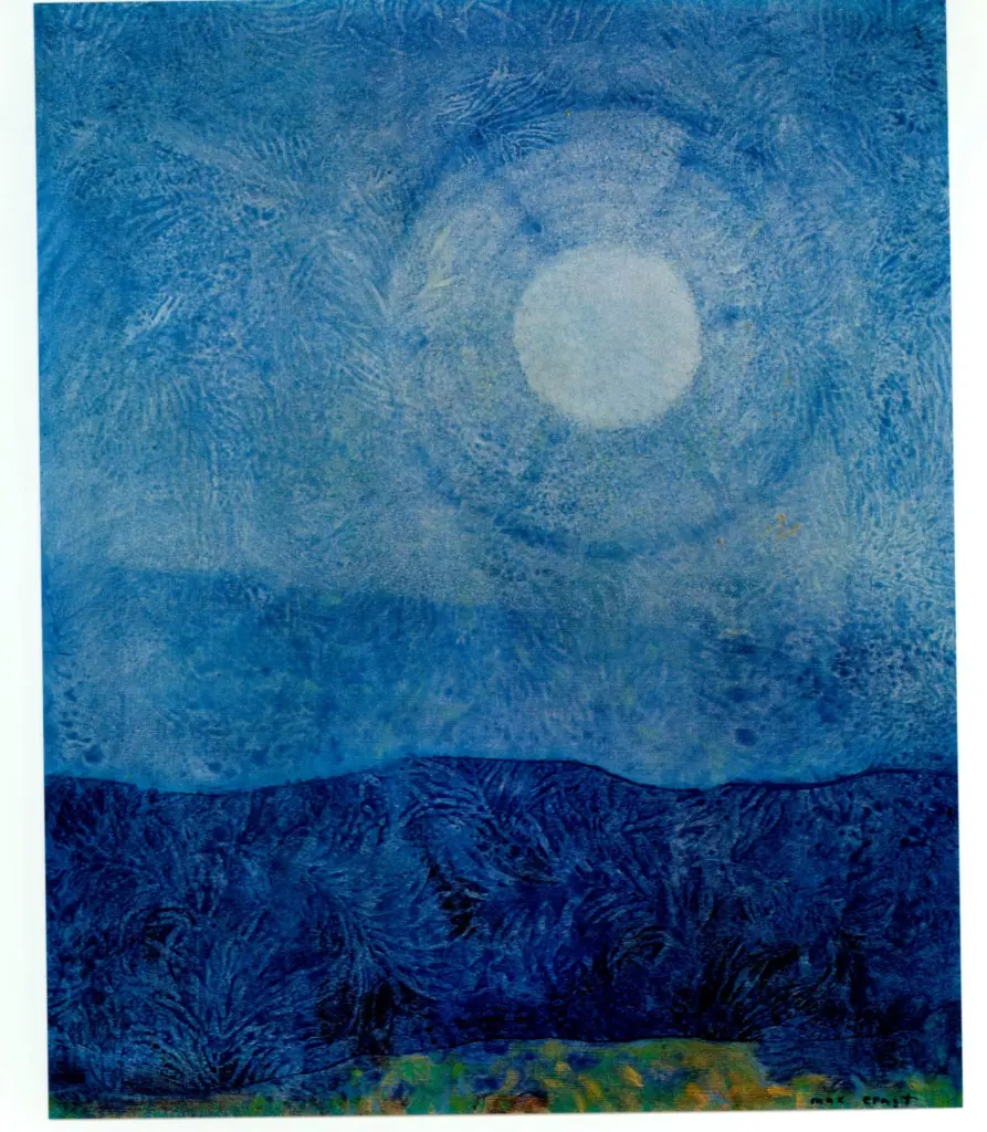 Ernst, Max , Ein Mond ist guter Dinge