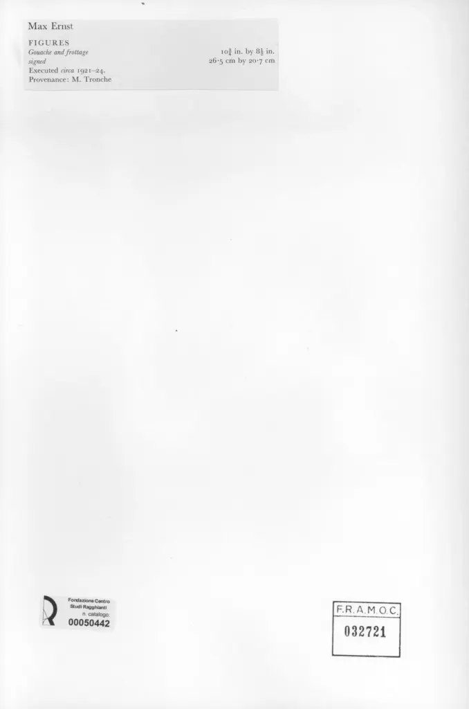 Anonimo, Anonimo , retro