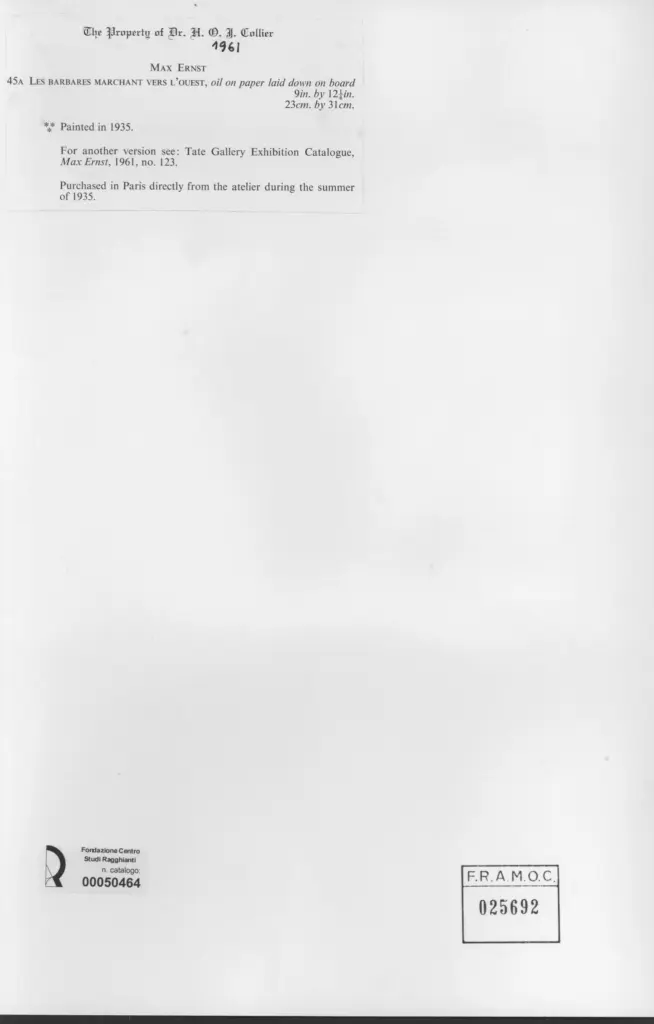 Anonimo, Anonimo , retro