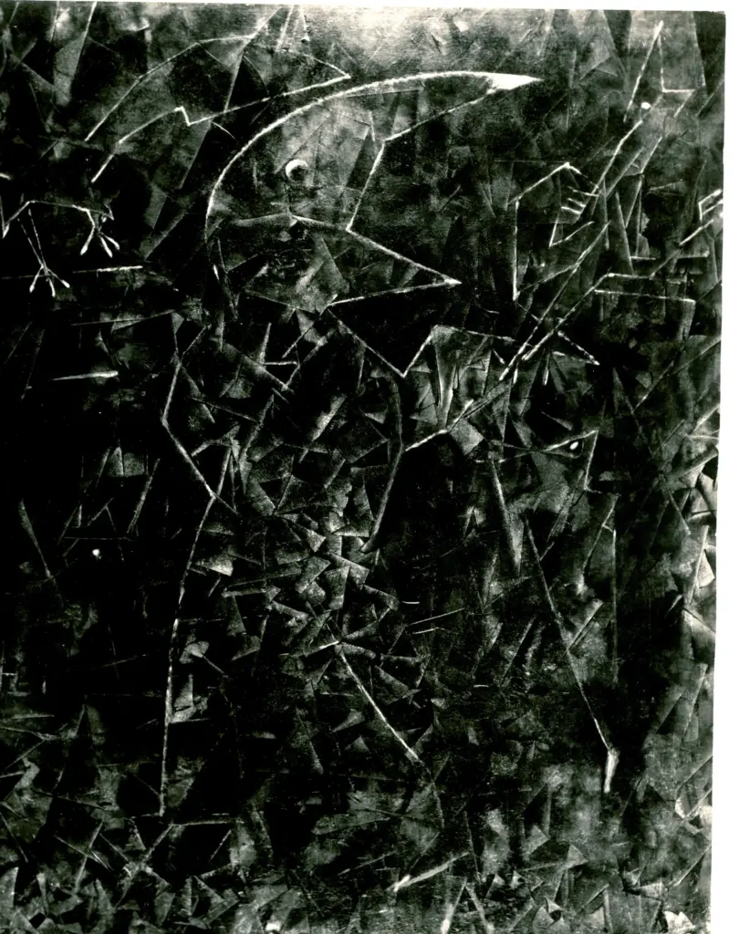 Anonimo , Ernst, Max - sec. XX - La parole est au Corbeau , fronte