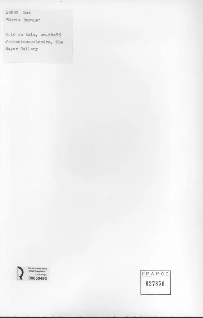 Anonimo , Ernst, Max , retro