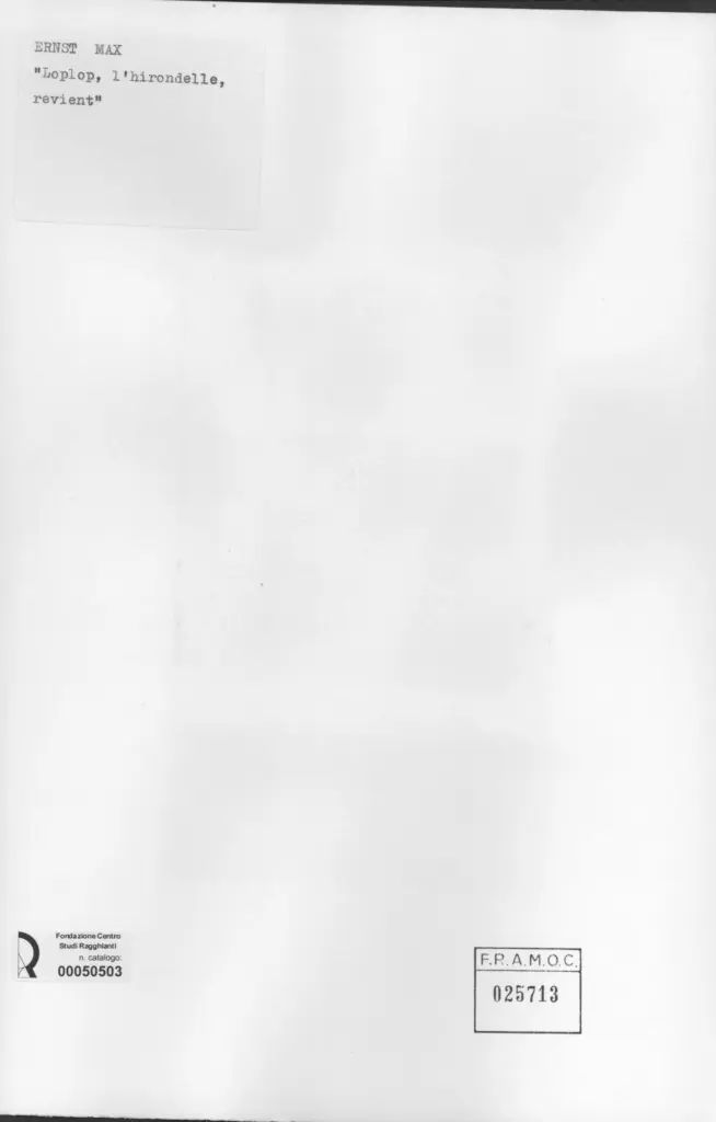 Anonimo, Anonimo , retro