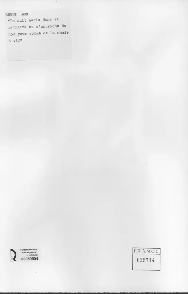 Anonimo, Anonimo , retro