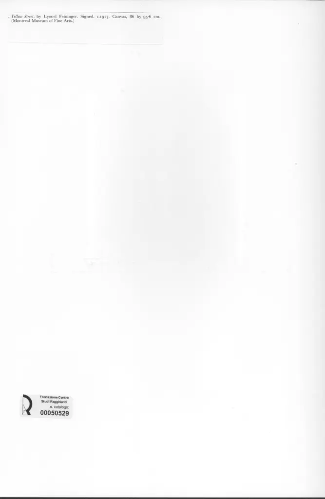 Anonimo , Feininger, Lyonel , retro
