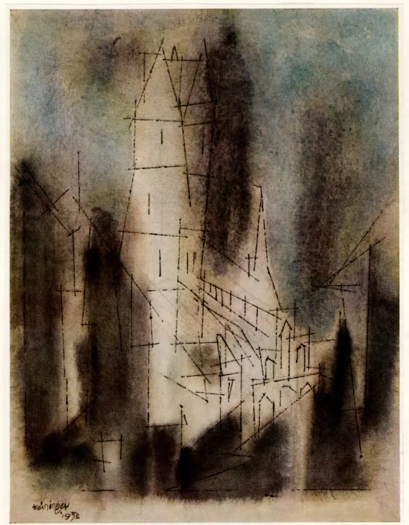 Feininger, Lyonel , Our Lady's Church