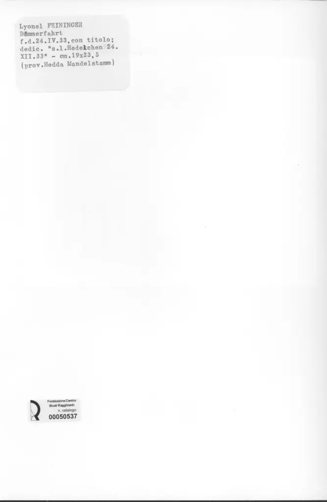 Anonimo, Anonimo , retro