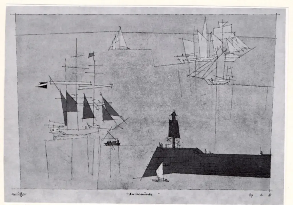 Anonimo , Feininger, Lyonel - sec. XX - v , fronte