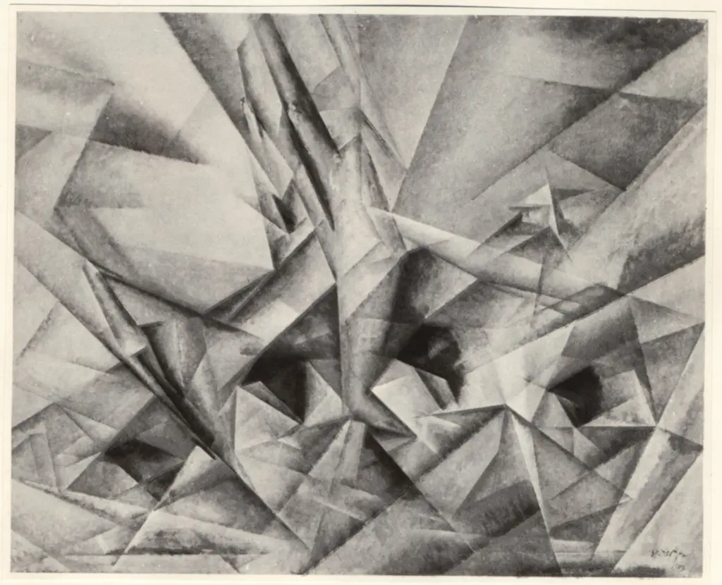 Anonimo , Feininger, Lyonel - sec. XX - Ponte V , fronte