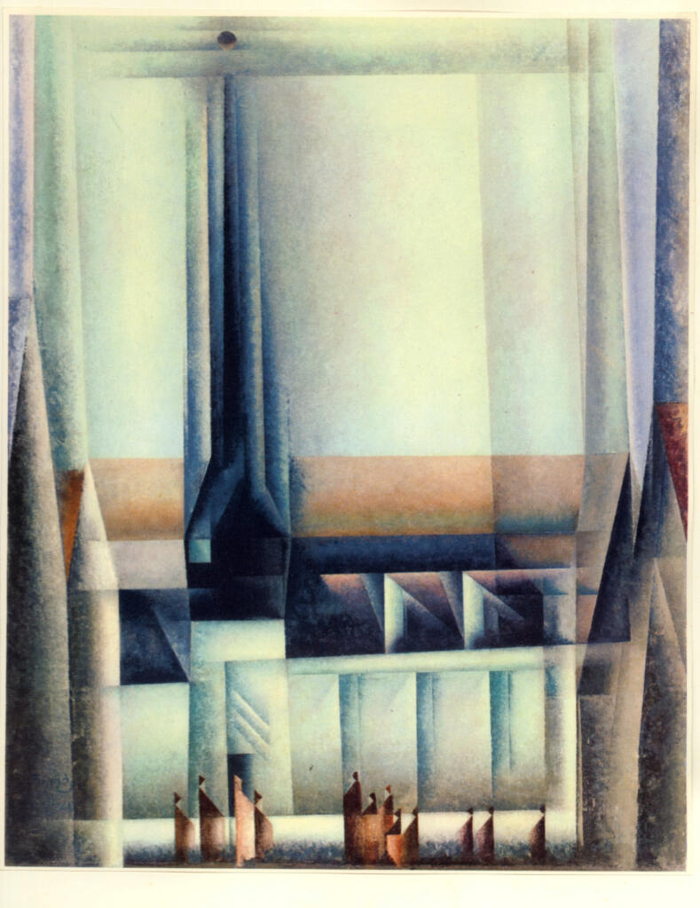 Anonimo , Feininger, Lyonel - sec. XX - Gelmeroda VIII , fronte