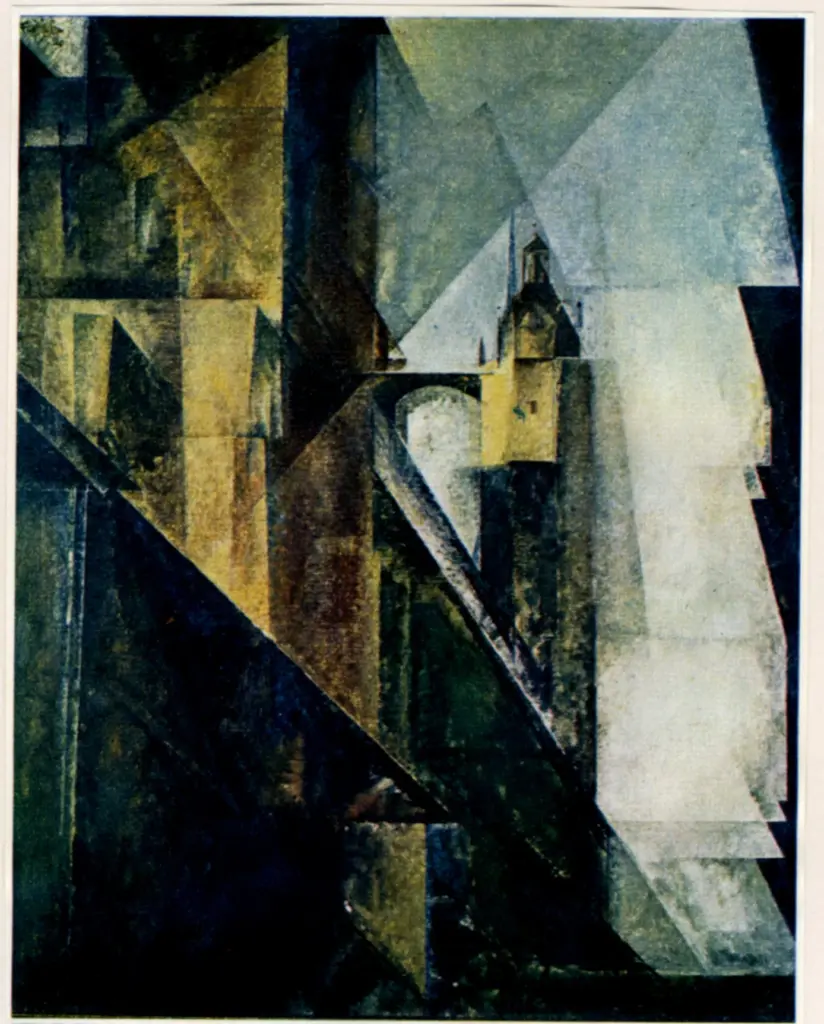 Anonimo , Feininger, Lyonel - sec. XX - Chiesa del mercato , fronte