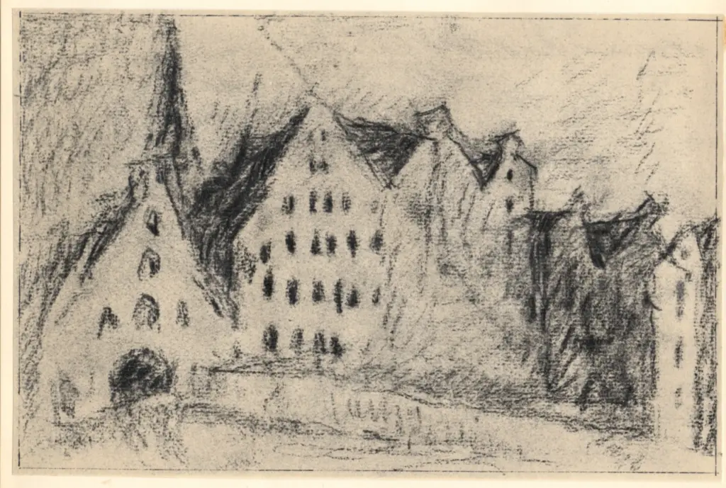 Anonimo , Feininger, Lyonel - sec. XX , fronte