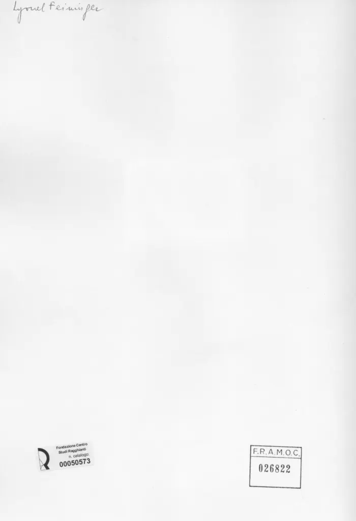 Anonimo, Anonimo , retro