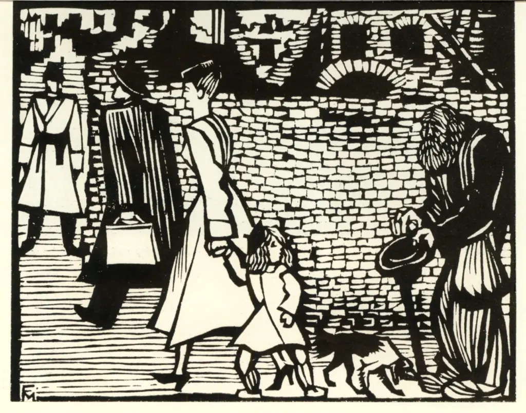 Anonimo , Felixmuller, Conrad sec. XX , fronte