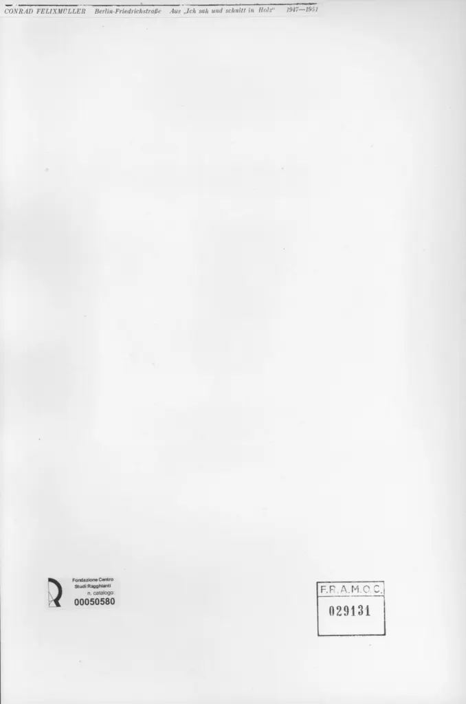 Anonimo , Felixmuller, Conrad sec. XX , retro