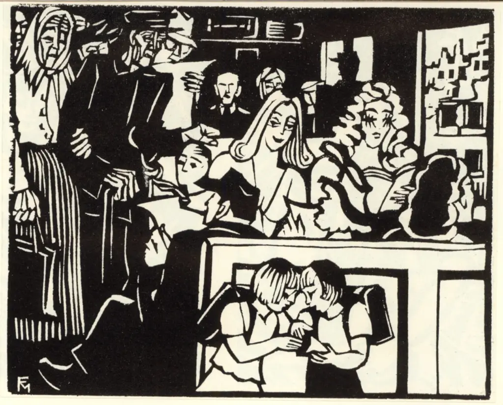 Anonimo , Felixmuller, Conrad sec. XX