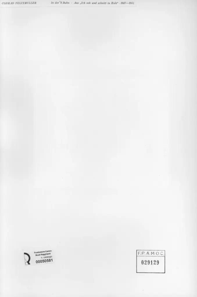 Anonimo , Felixmuller, Conrad sec. XX , retro