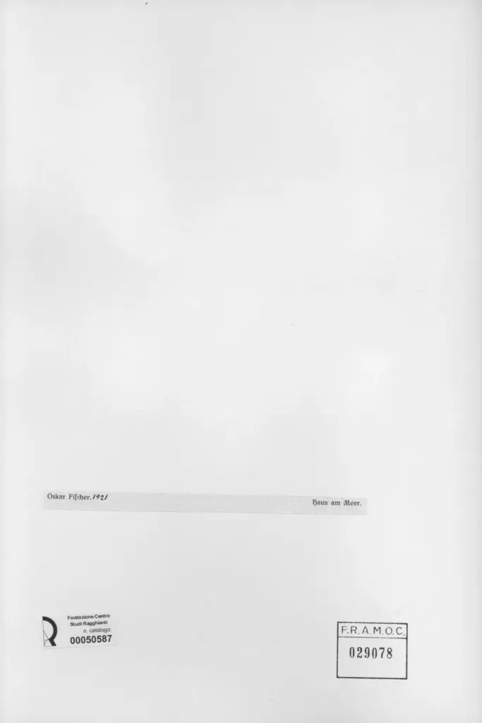 Anonimo , Fisher, Oskar sec. XX , retro