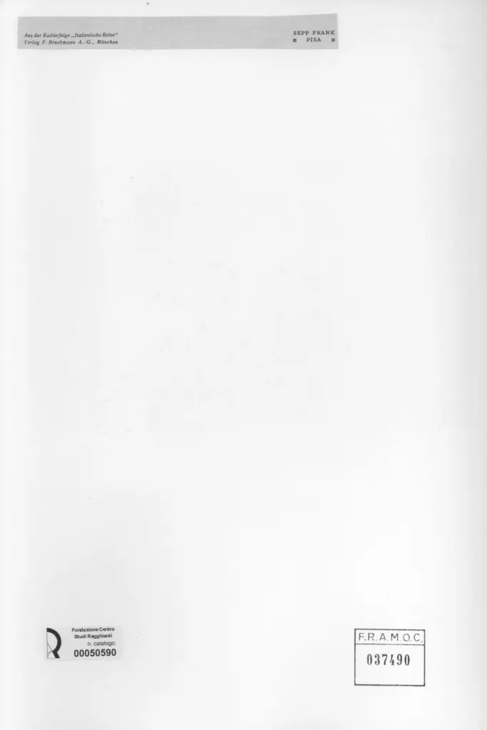 Anonimo , Sepp, Frank , retro