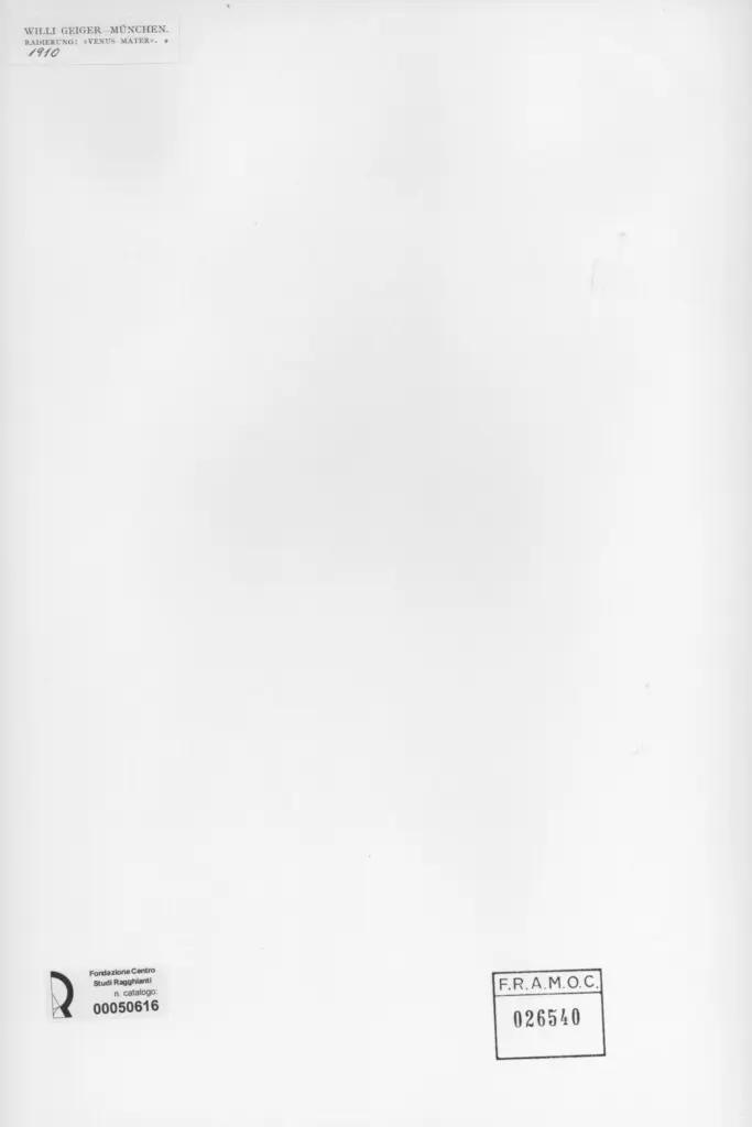 Anonimo , Geiger, Willi; sec. XX , retro