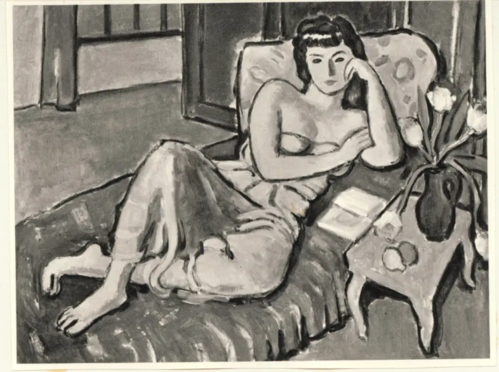 Geiseler, Hermann , Donna sdraiata