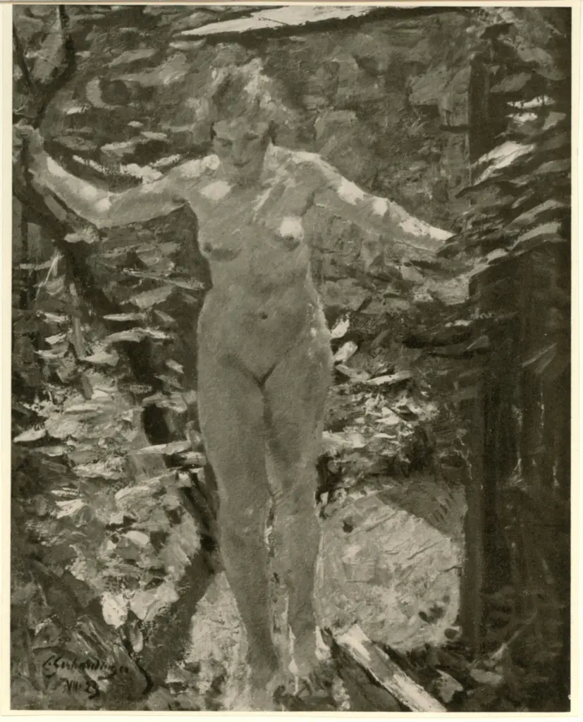 Gerhardinger, Constantin , Freilicht-akt