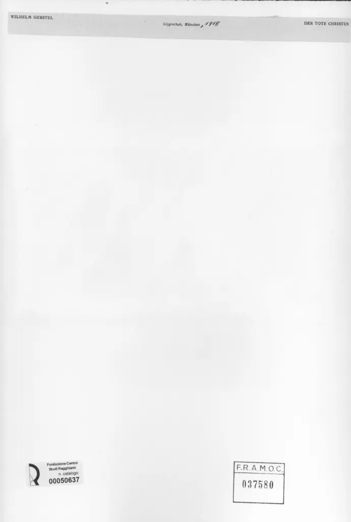 Anonimo , Gerstel, Whilem , retro