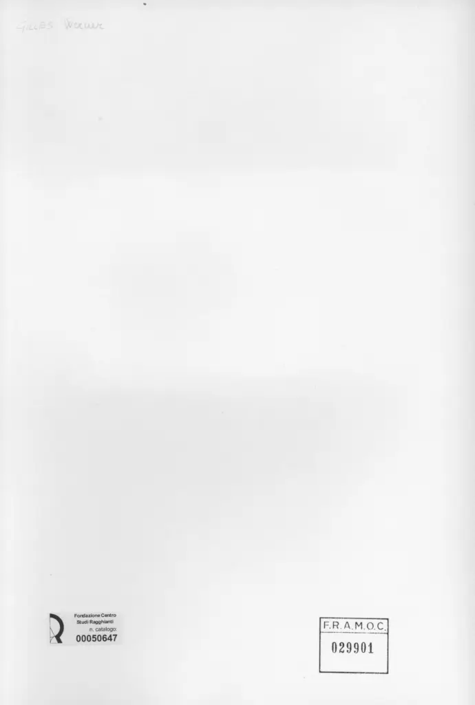 Anonimo , Werner, Gilles , retro