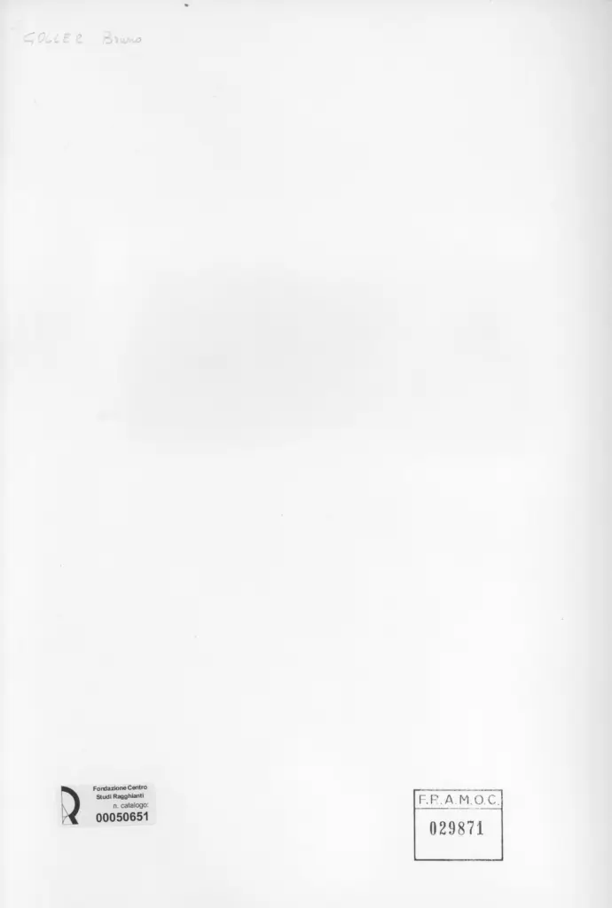 Anonimo , Goller, Bruno , retro