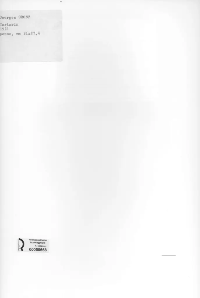 Anonimo , Grosz, George sec. XX , retro