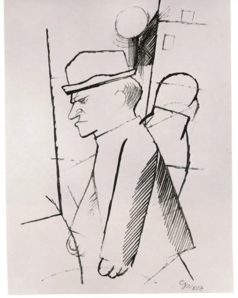 Anonimo , Grosz, George , fronte