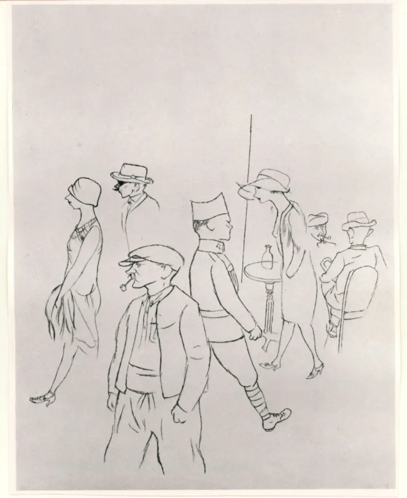 Grosz, George , Auf der Strasse