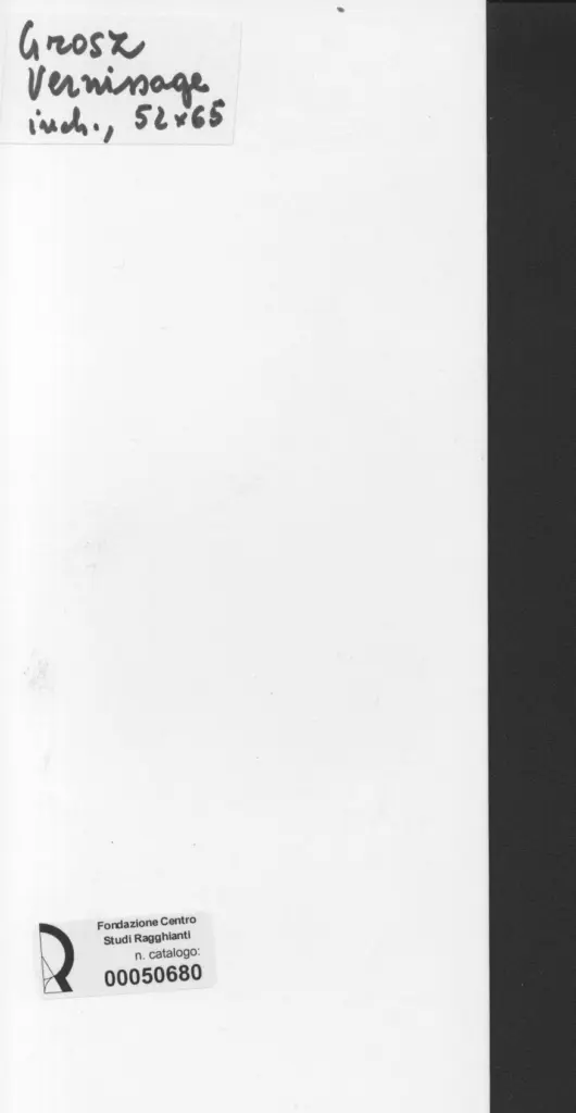 Anonimo , Grosz, George , retro