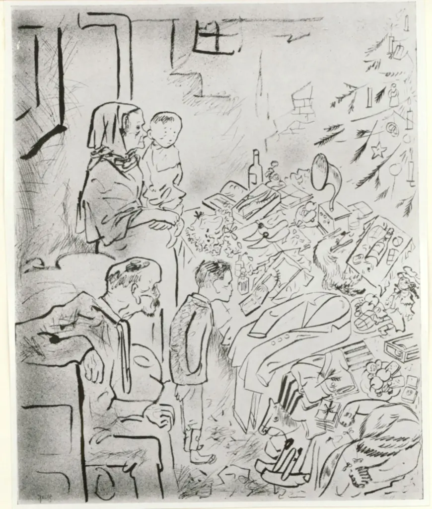 Grosz, George , Gottes sichtbare Segen ruht auf uns