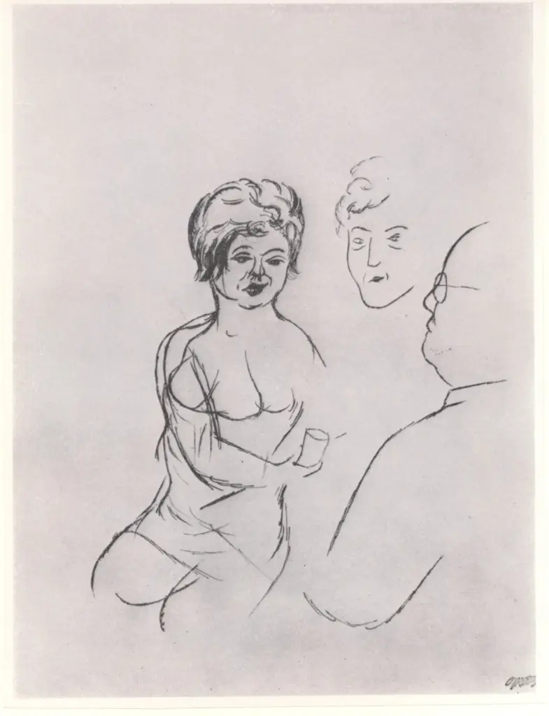 Anonimo , Grosz, George sec. XX , fronte