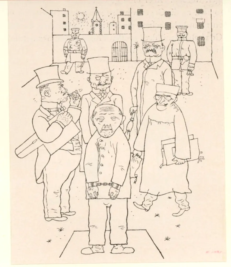 Anonimo , Grosz, George , fronte