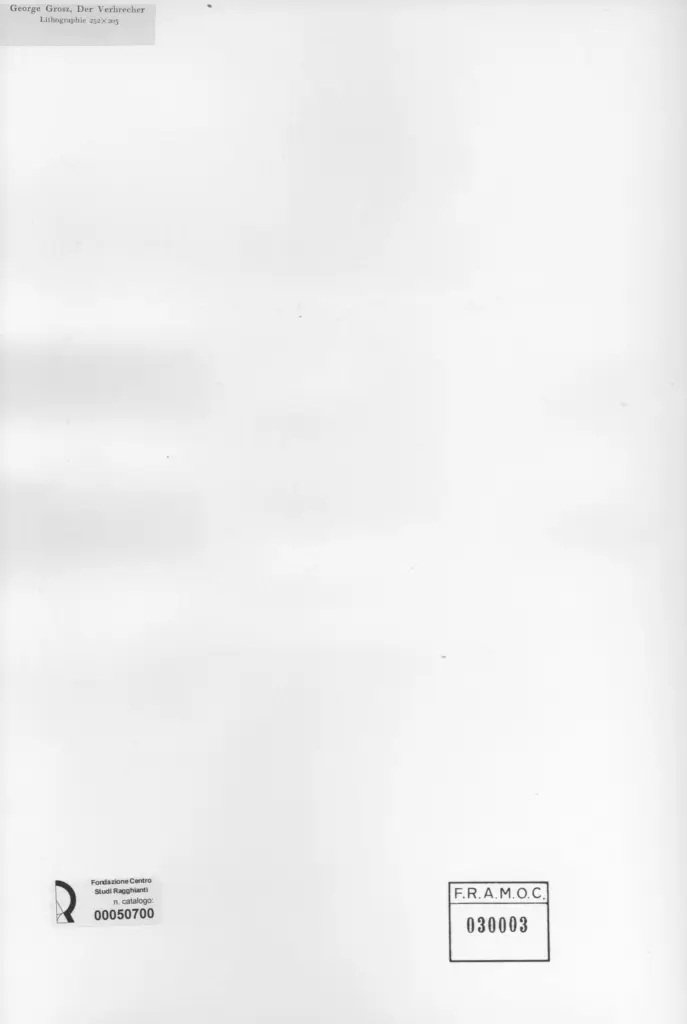 Anonimo , Grosz, George , retro