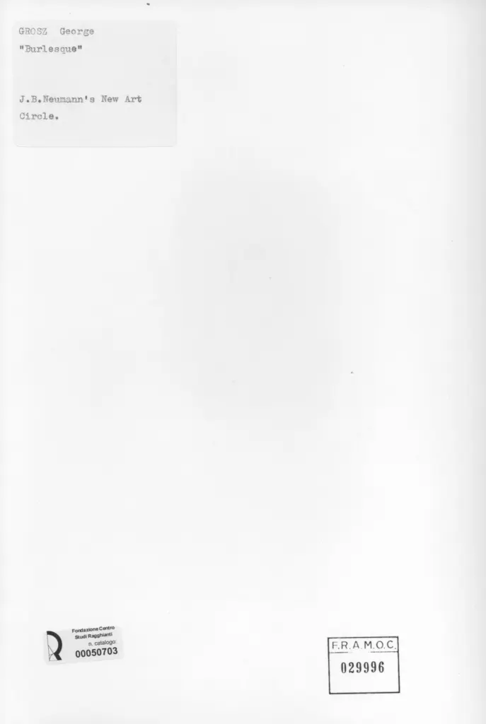 Anonimo , Grosz, George , retro