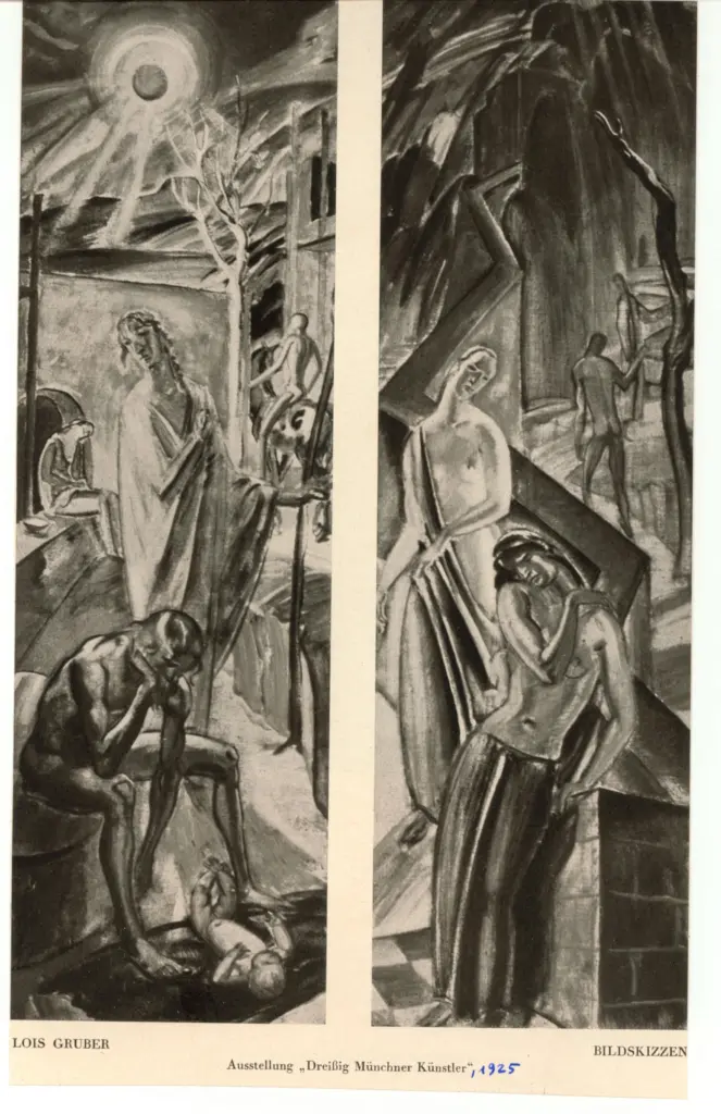 Anonimo , Gruber, Lois , fronte