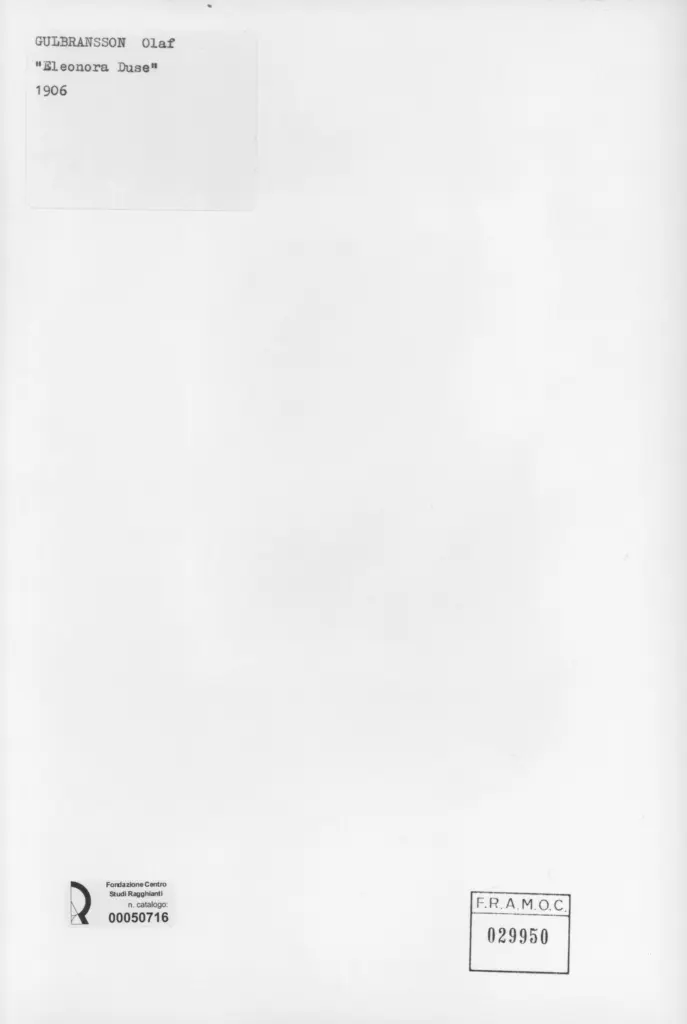 Anonimo , Gulbrasson, Olaf sec. XX , retro